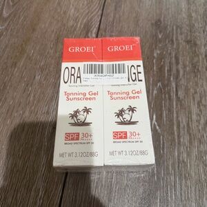 Orange Tanning Gel Sunscreen SPF 30+